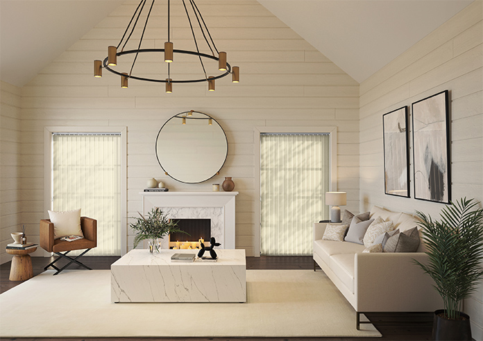 Deanna, Soft Cream - Vertical Blind - Image 9